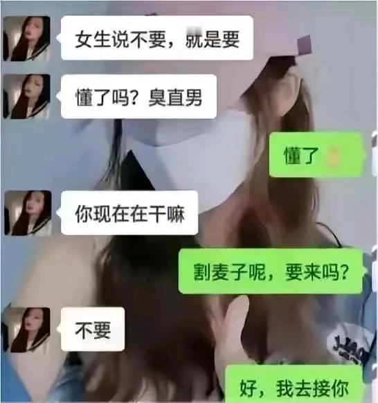 懂了吗？臭直男！