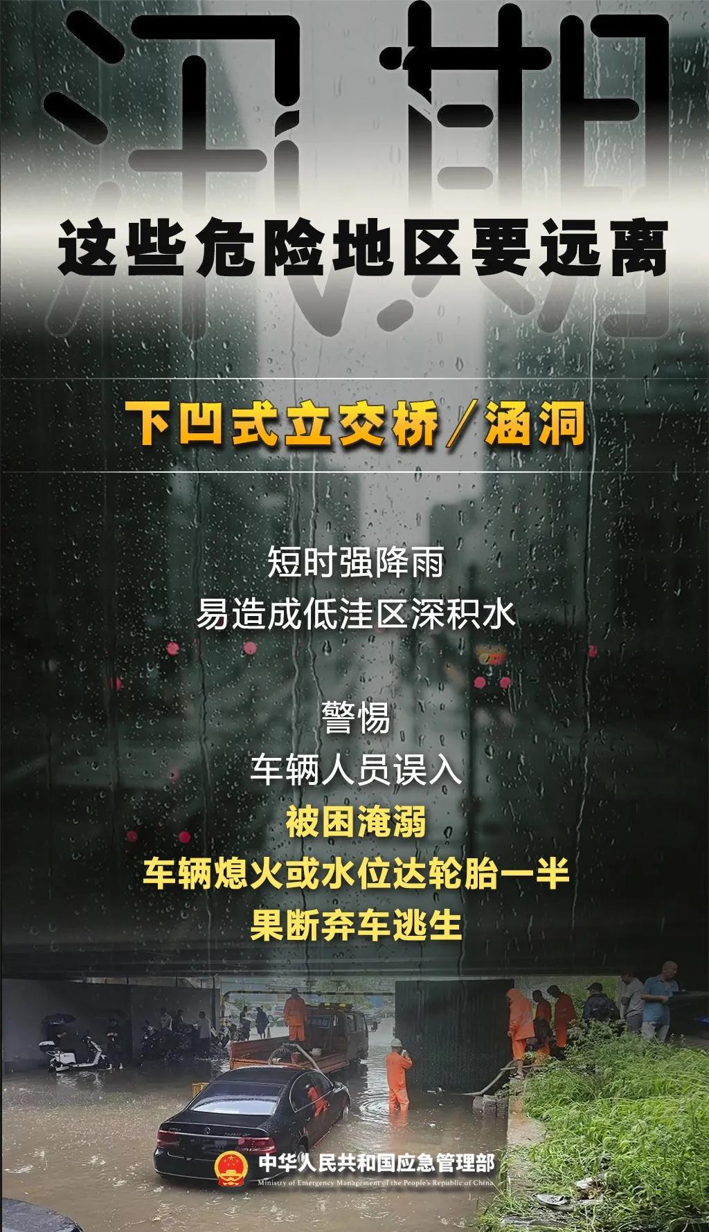 【汛期将至，这些危险地区记得要远离】4月1日起，我国正式入汛，南方片汛期一般为4