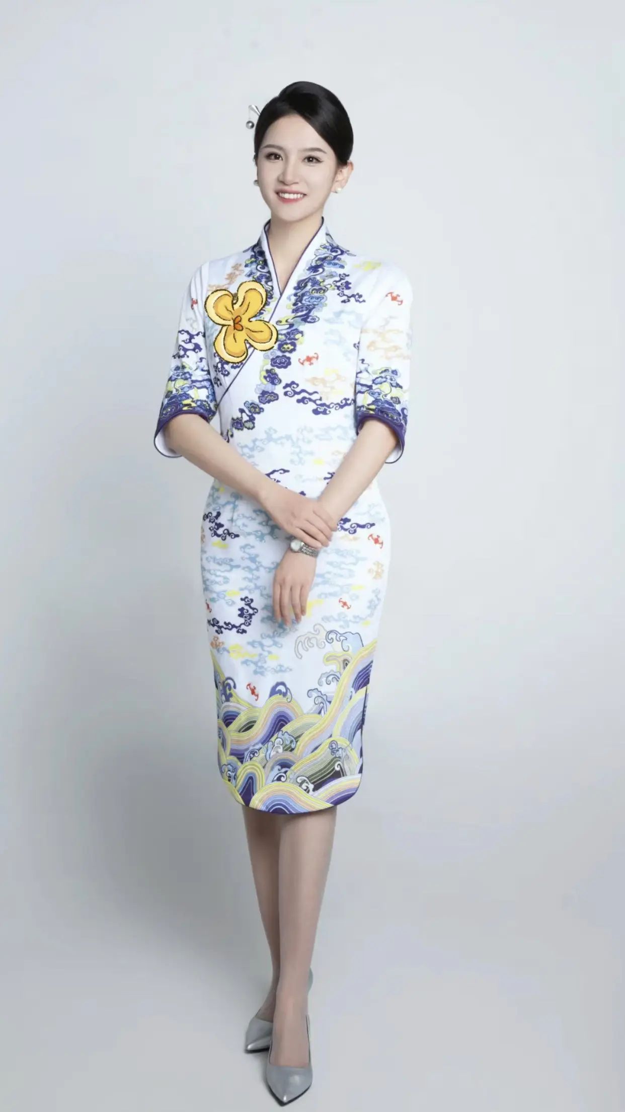 空姐的日常 空姐制服 制服照 摄影工作室 民航人