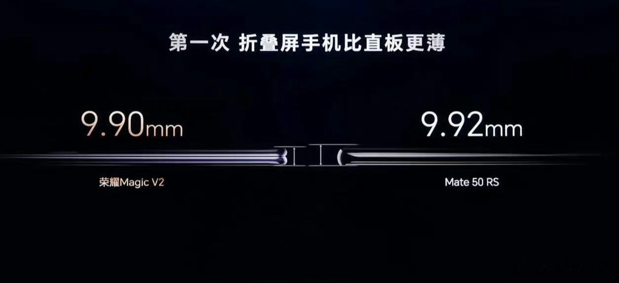 荣耀刚刚发布了新款折叠屏荣耀Magic V2 ，重量只有231g，比直板机还薄，