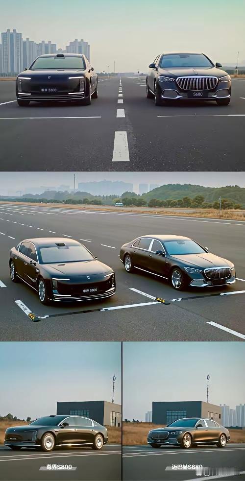 在尊界和迈巴赫之间，我会毫不犹豫选择迈巴赫，因为尊界后面是江淮，而迈巴赫后面是梅