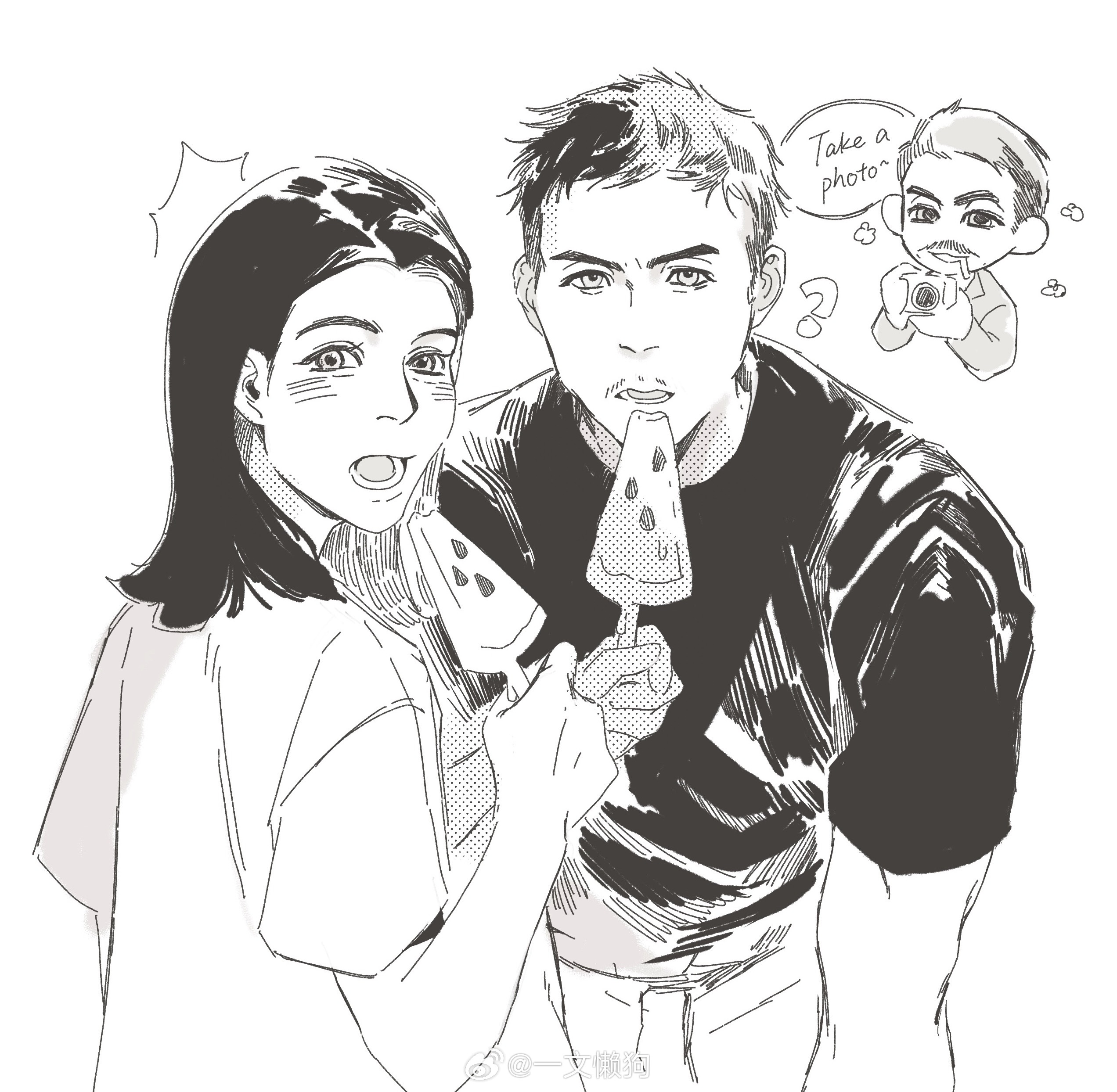 父女好吃晕厥火遮眼