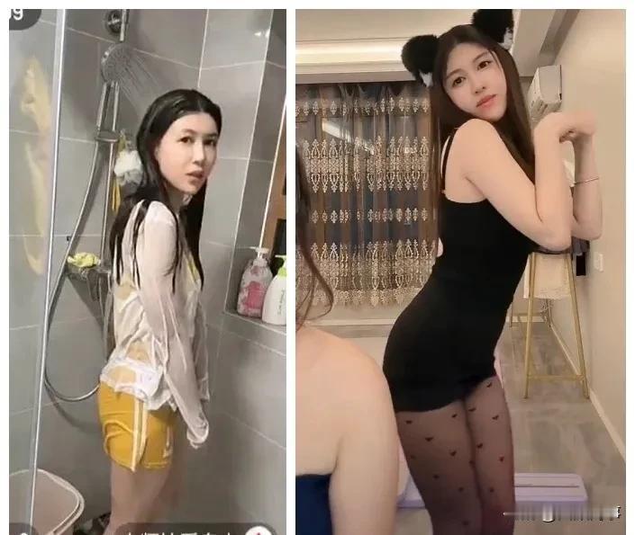 Shi身后，小师妹再收礼物再换si袜跳《小野猫》！

             