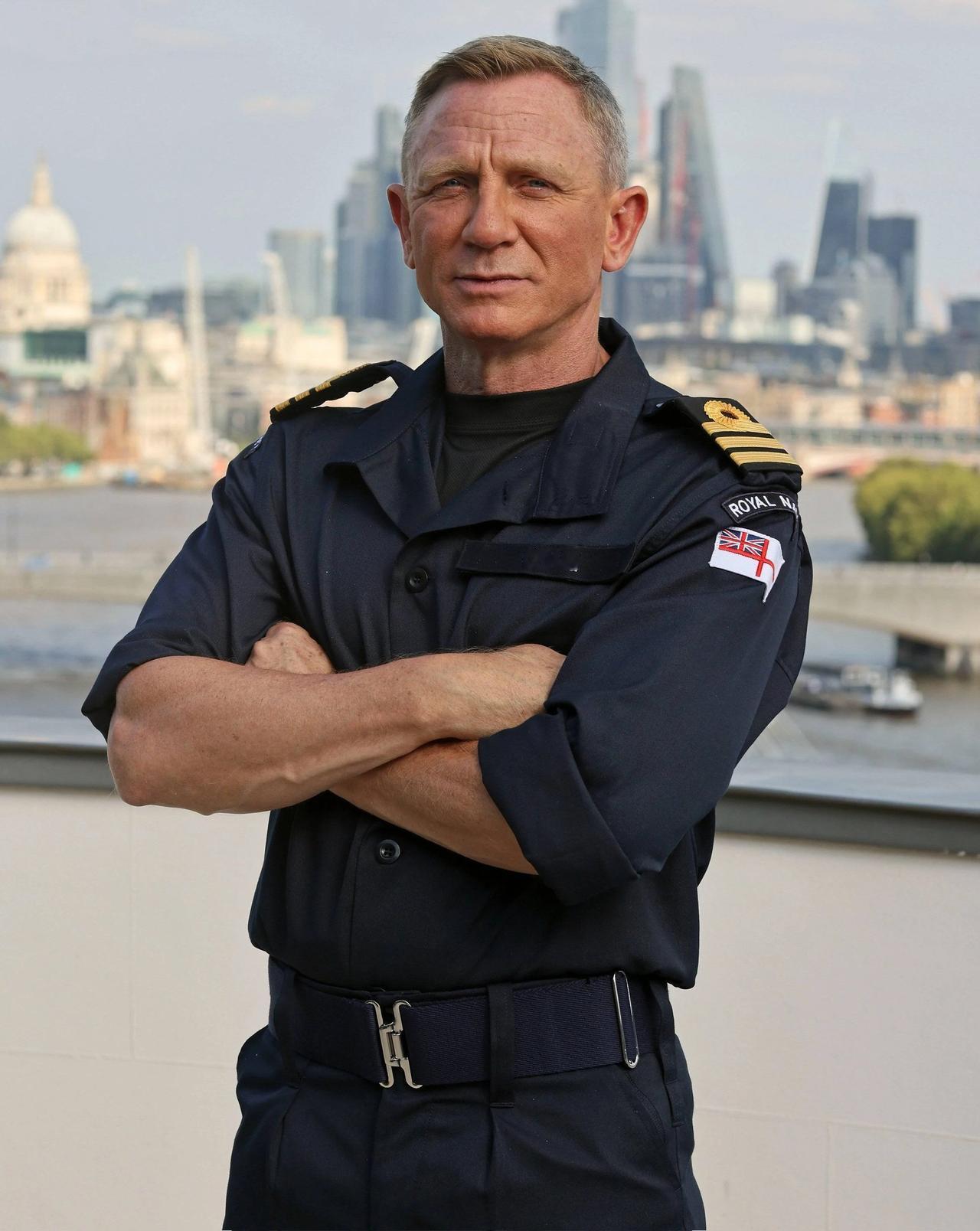 丹尼尔·克雷格（Daniel Craig）于2021年9月被任命为英国皇家海军名