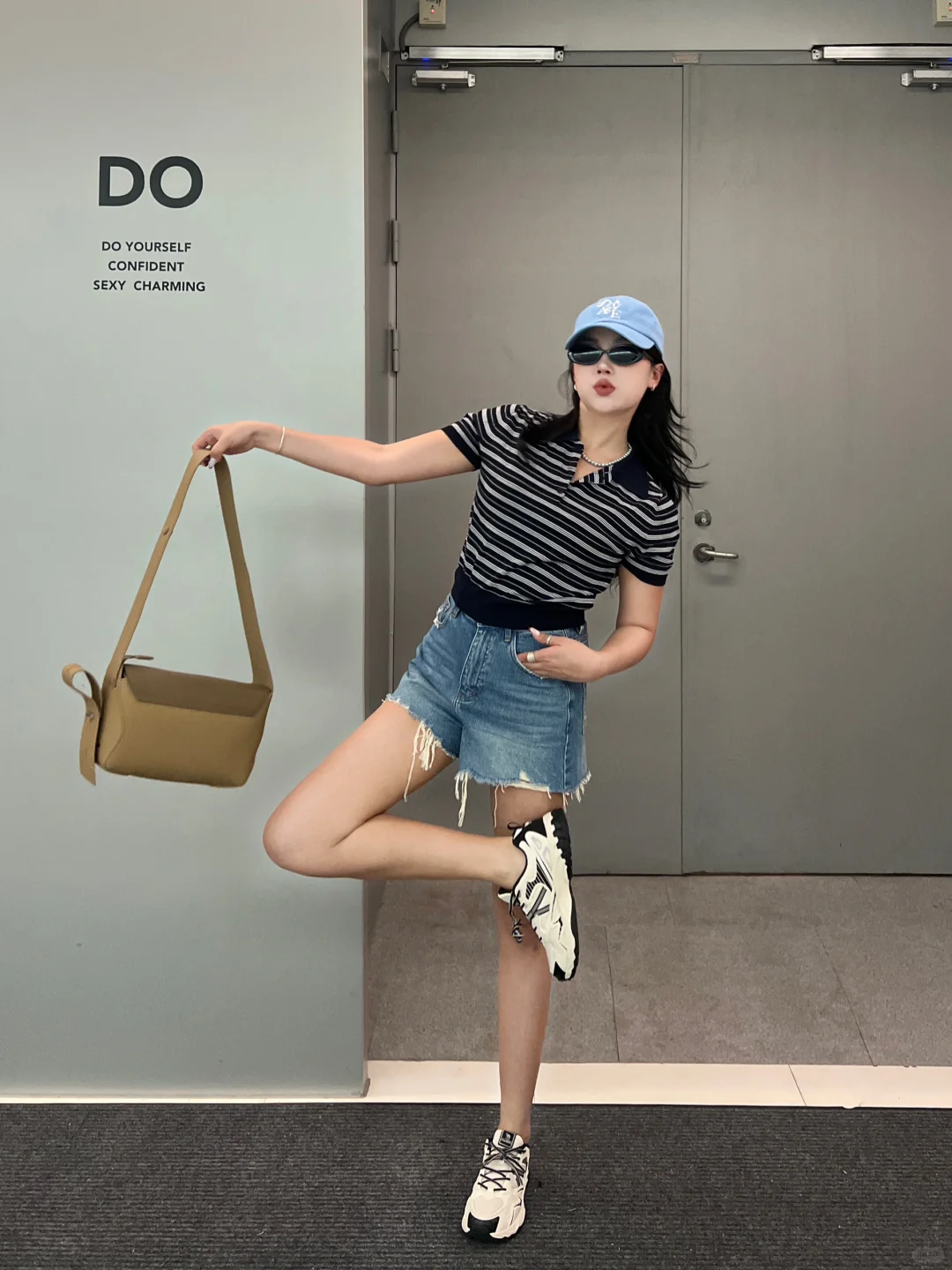 微胖女生最爱的韩式休闲