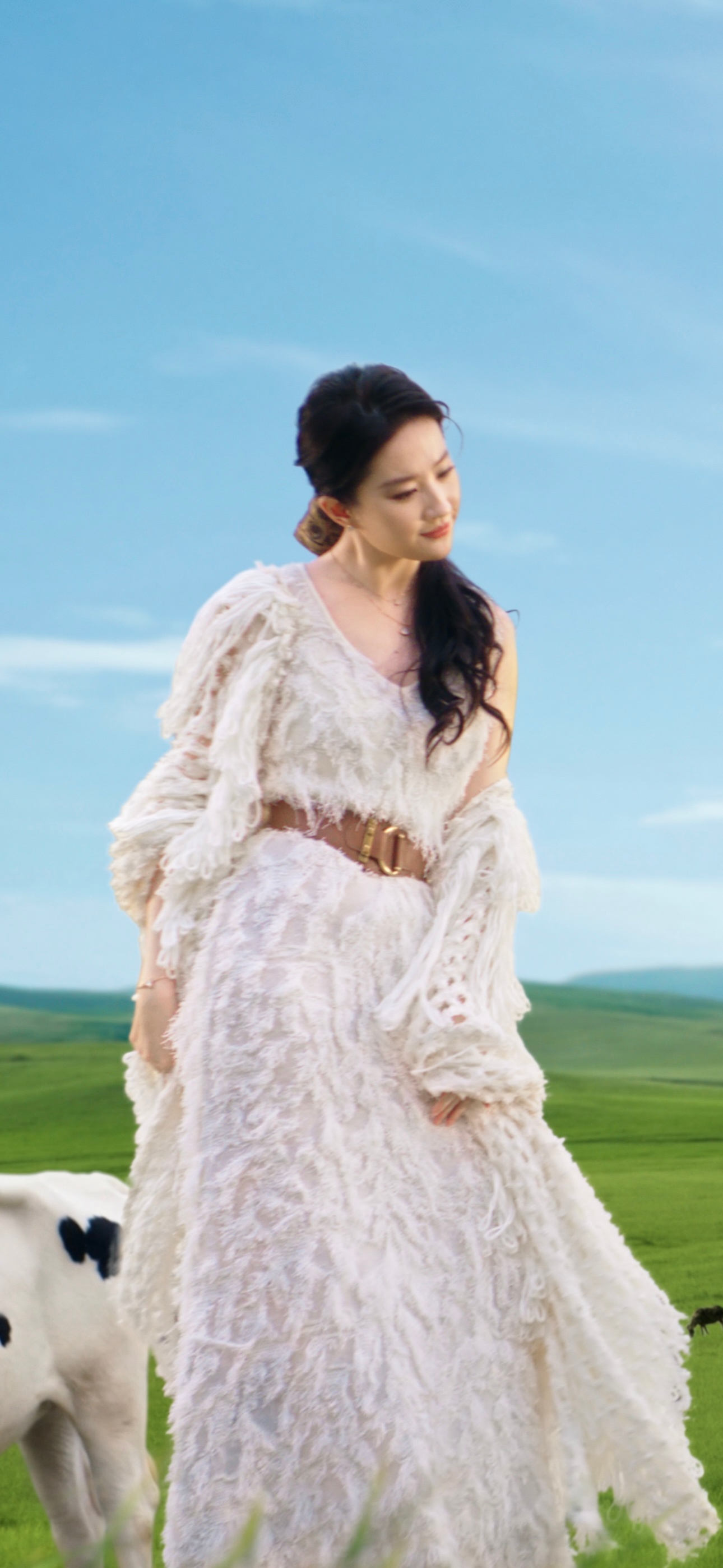 刘亦菲 越放大越美丽随手一截都是大片刘亦菲金典品牌代言人