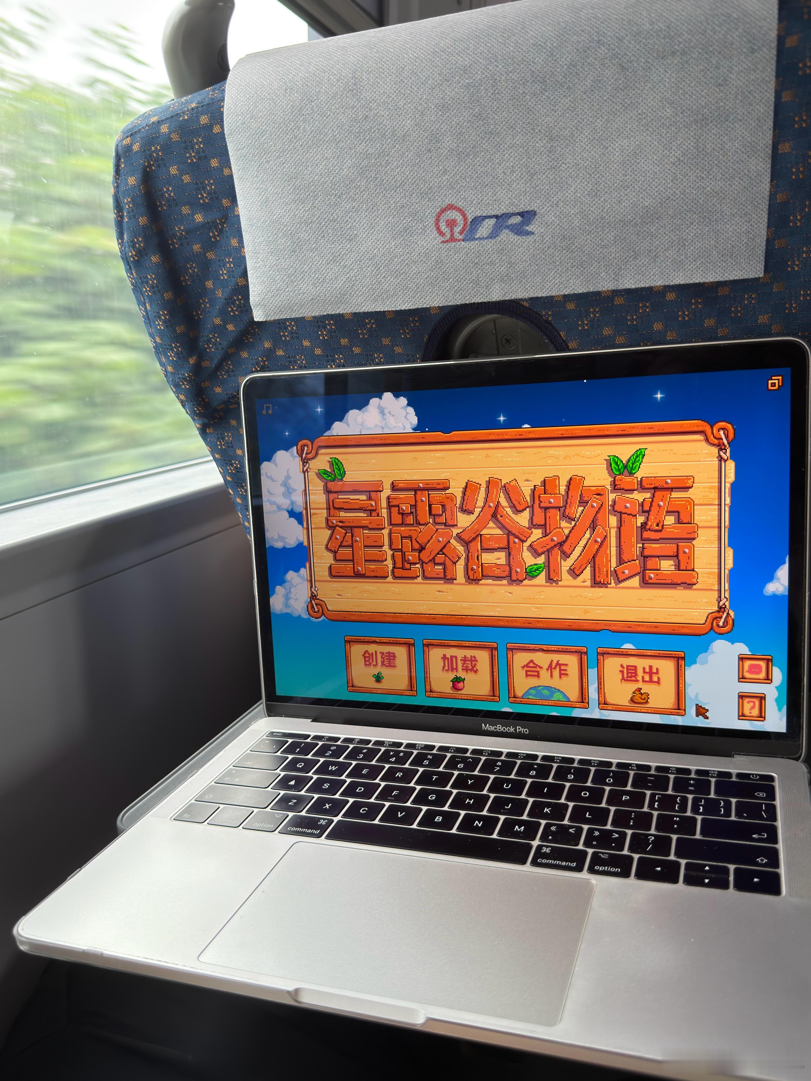 列车上当老乡，是最爽的事。星露谷物语[超话]星露谷物语 ​​​