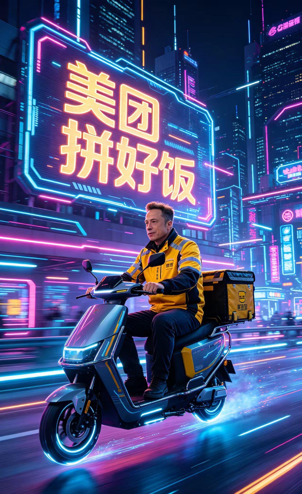 马斯克疑似出任拼好饭CEO拼好饭既然马斯克担任CEO，那我9块9点的红烧肉必须安