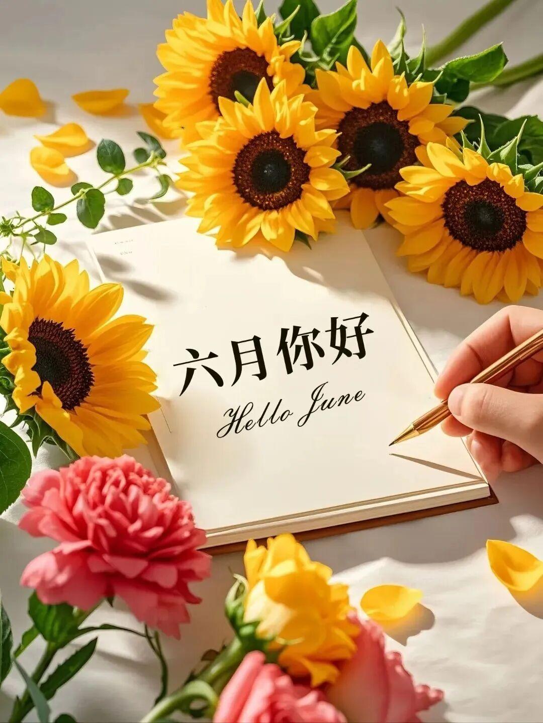 时光缓缓前行，转眼便和五月挥手作别。不必纠结过往遗憾，用心感受当下温柔，带着热爱