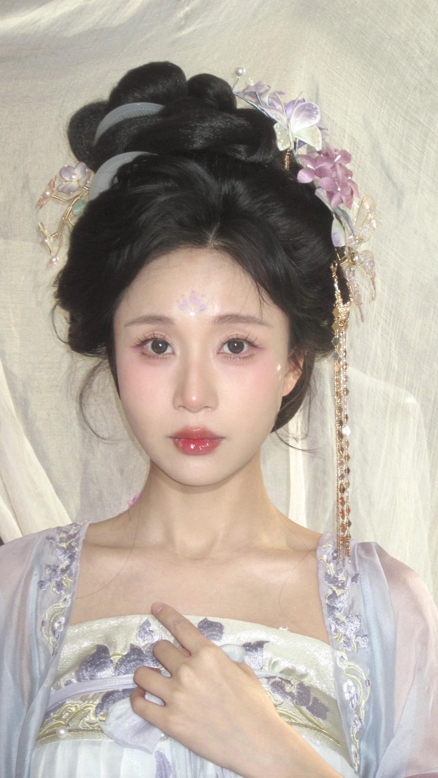 汉服妆造 汉服发型 国风合伙人 东方美学