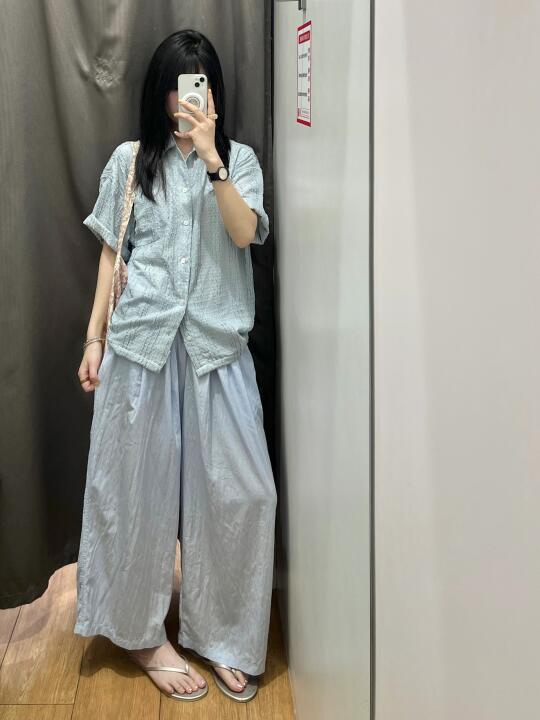夏天好喜欢穿baby蓝🧊