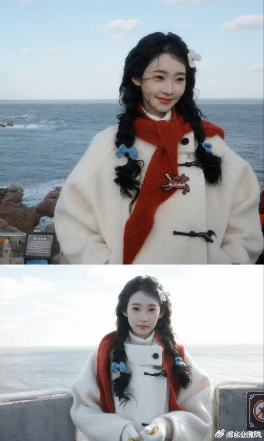 想要张艺凡这样的邻家妹妹麻花辫甜妹张艺凡，那叫一个灵！笑起来仿佛能驱散所有阴霾，