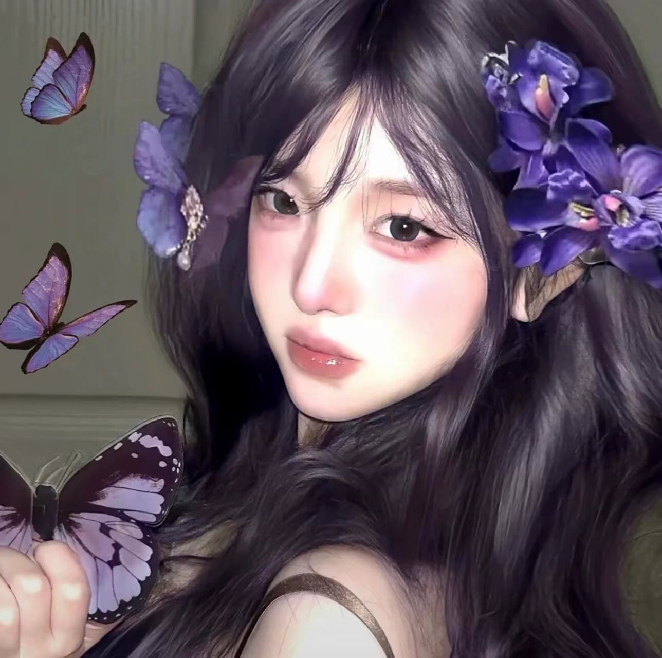 高清女头｜紫色头像｜ins风｜高级感精选女头｜明媚感女头｜头像分享 ​​​