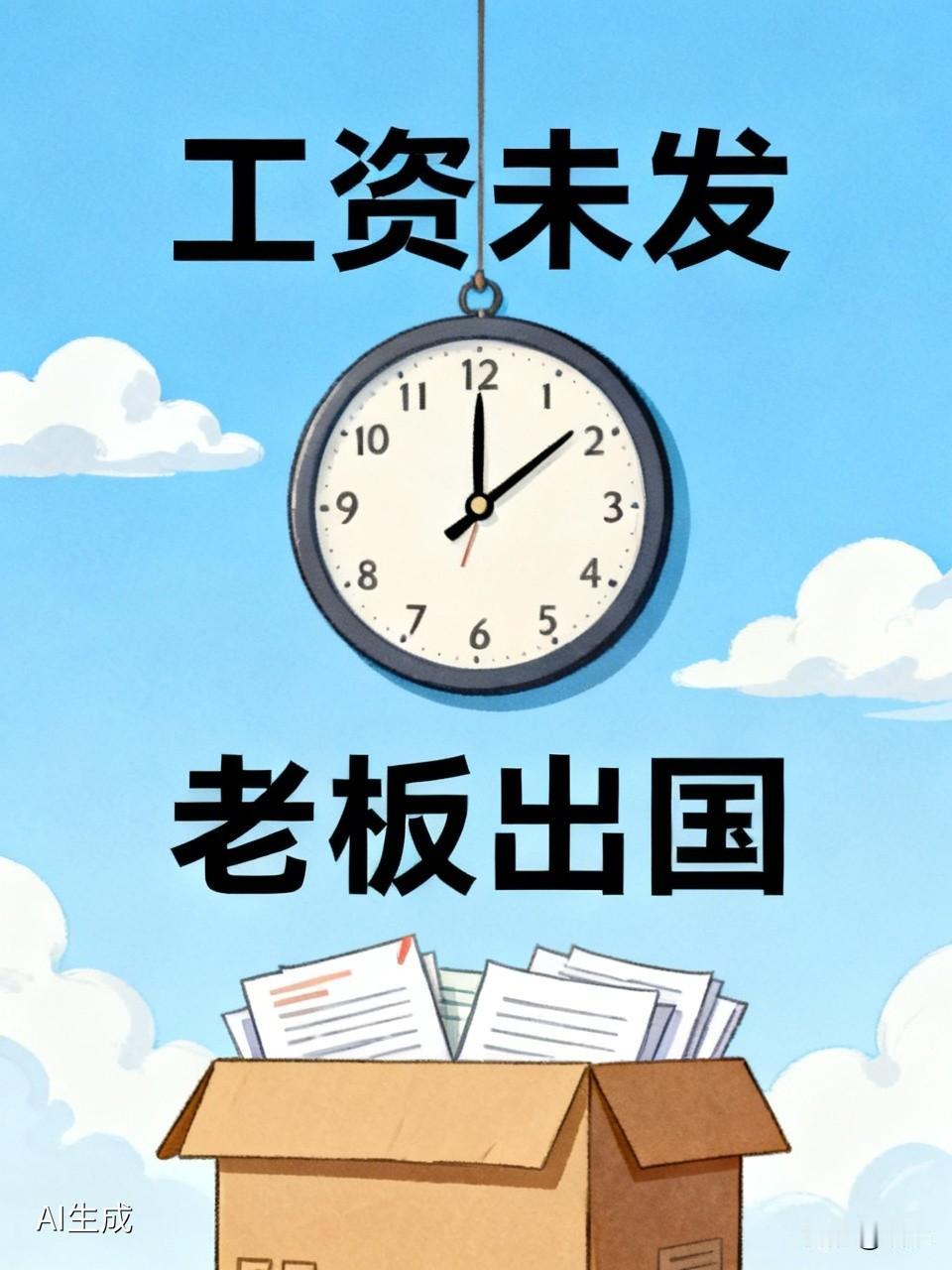 老板出国了所以发不了工资，
万万没想到，
这种套路也发生在了我的身上。
之前公司