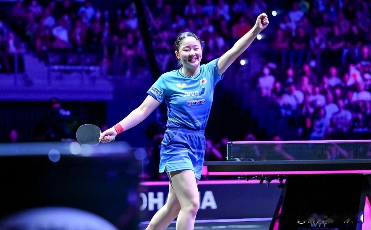 横滨冠军赛上，张本美和接连战胜国乒选手陈熠、王艺迪、陈幸同，最终夺冠！
终极对决