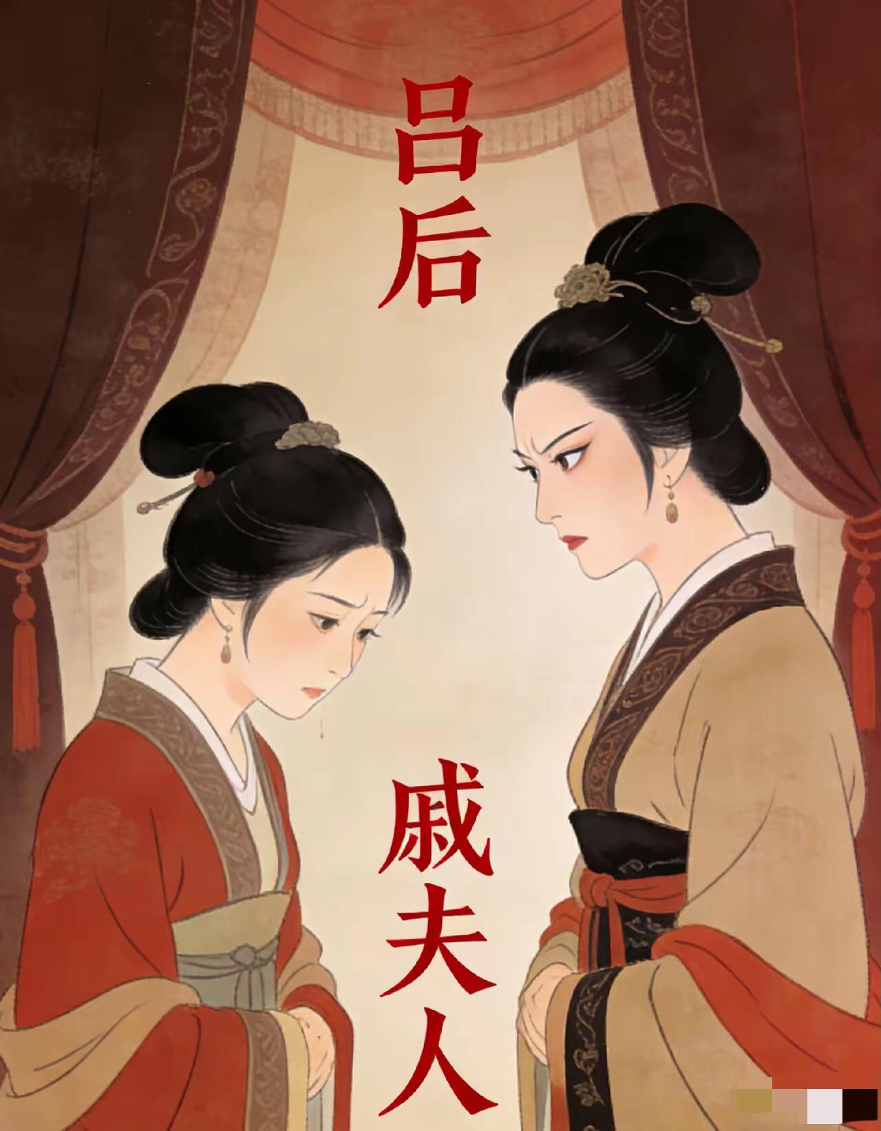 以古鉴今！说说吕后对戚夫人那点事！刘邦迎娶吕雉很早，起兵反秦、楚汉争霸阶段，吕雉