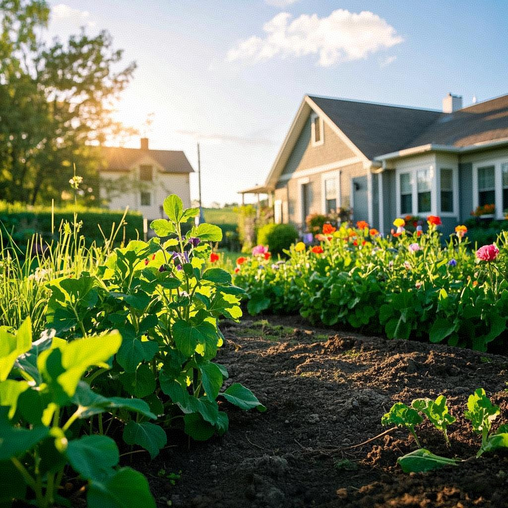 美国网友已经准备在屋前屋后种菜美国网友正热衷于在自家屋前后种植蔬菜，掀起了一股“