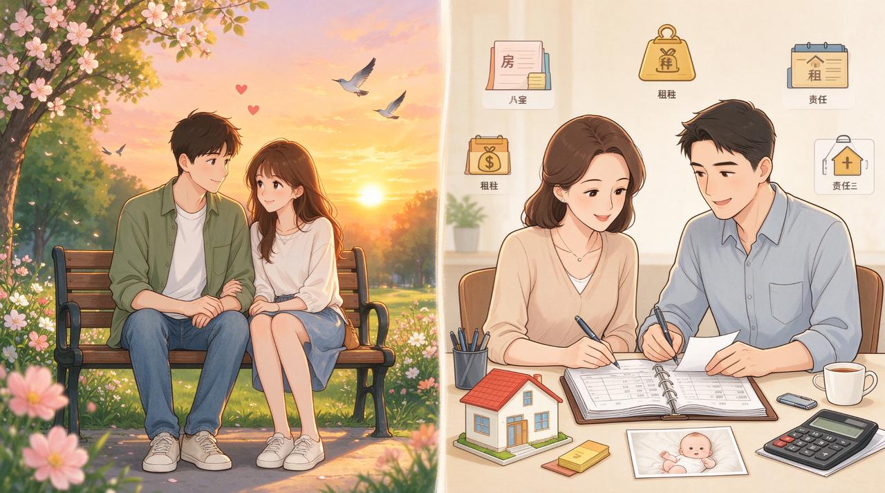 爱情和婚姻的最大不同是什么?爱情和婚姻最大的不同，很多人到中年才看懂
常常有人混