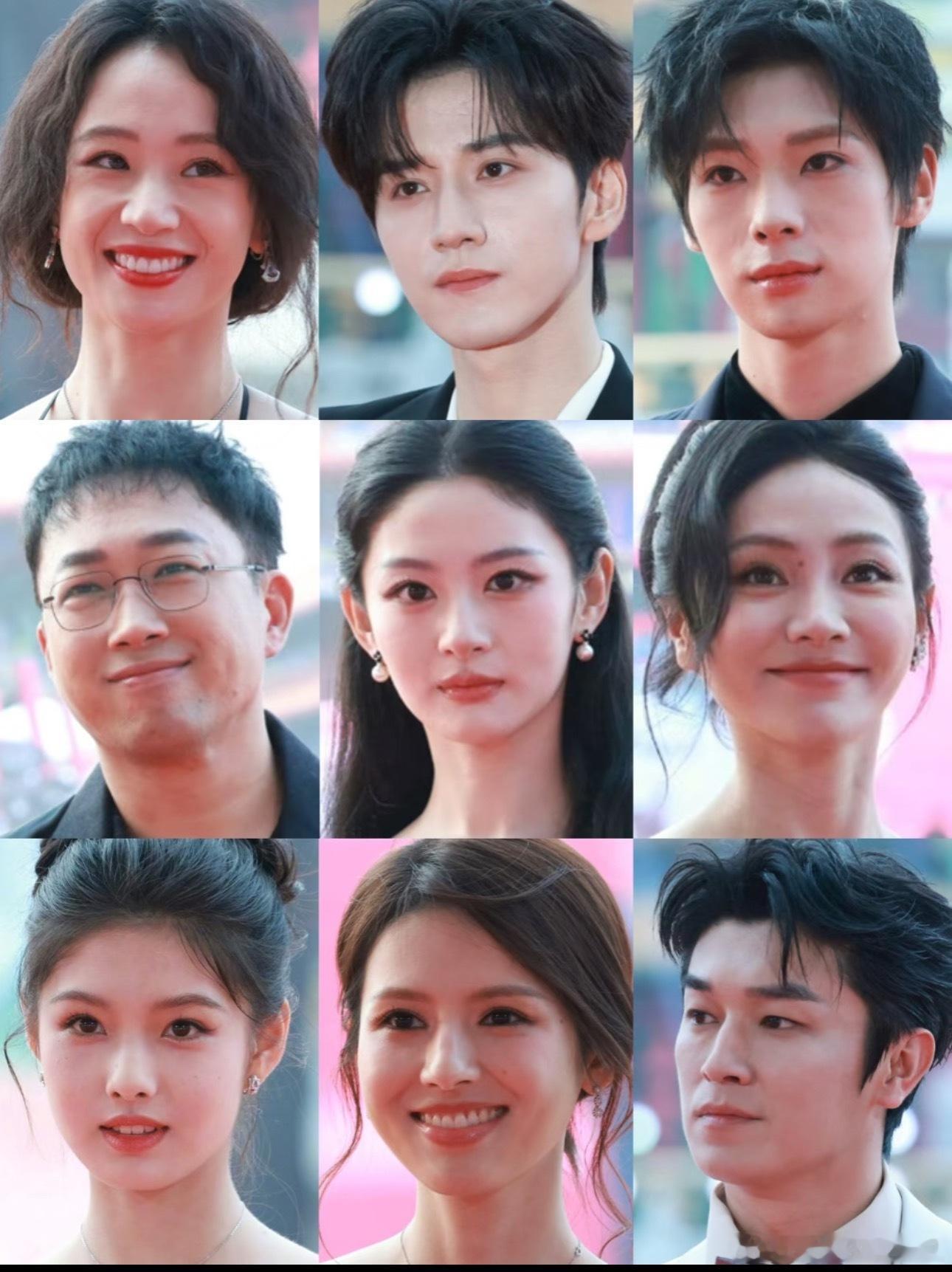 横店文荣奖红毯明星生图状态，能认全的也是服 ​​​