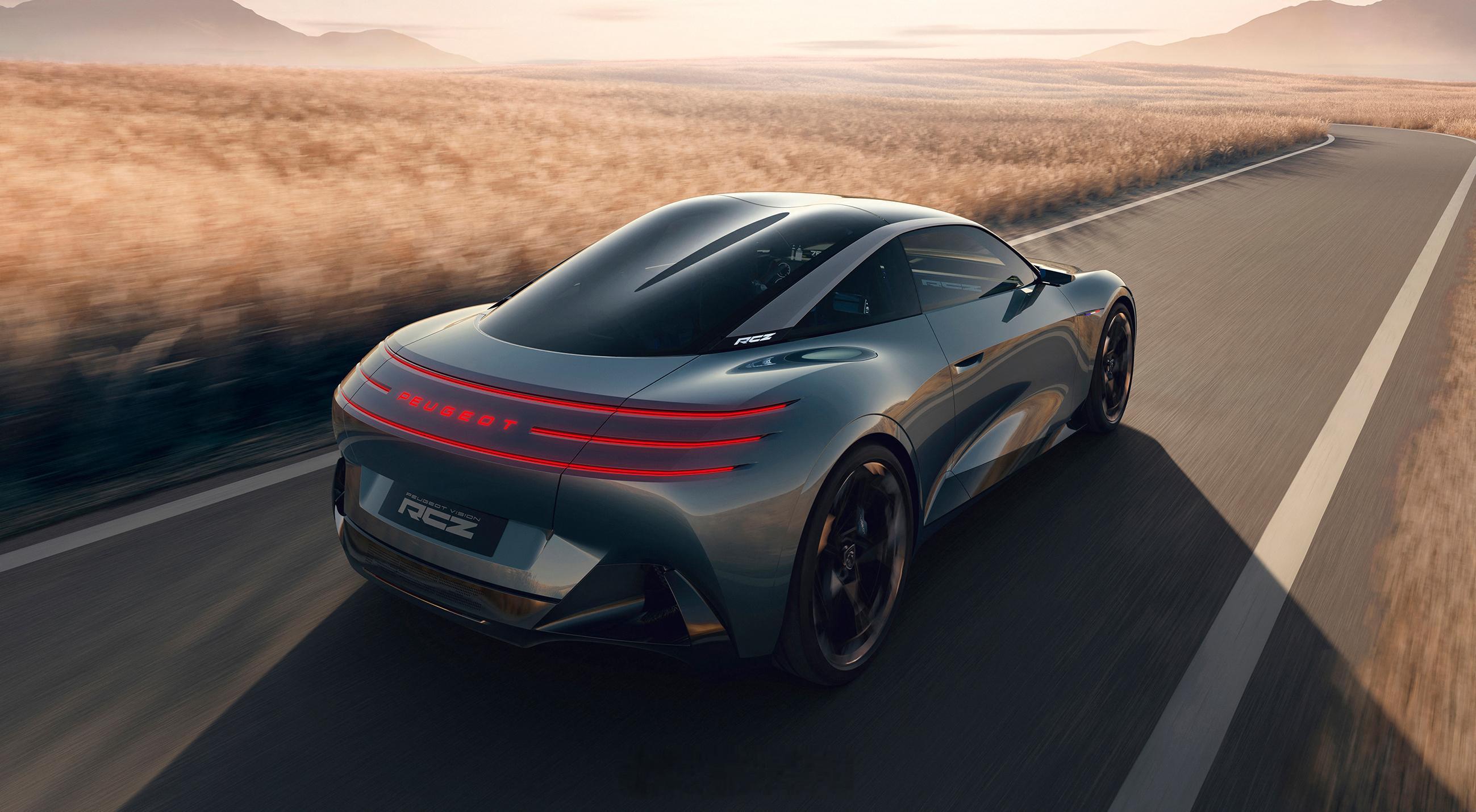 标致 RCZ Vision 概念车 附上一组标致 RCZ Vision 概念车【