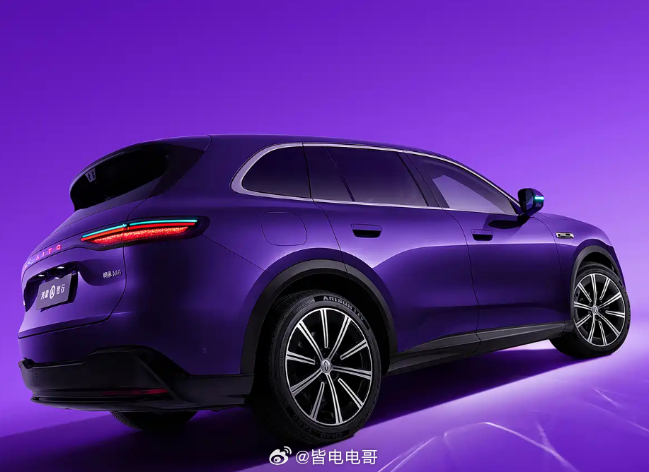 在最新一期的《减免车辆购置税的新能源汽车目录》可以看到问界M6的续航信息车辆将提