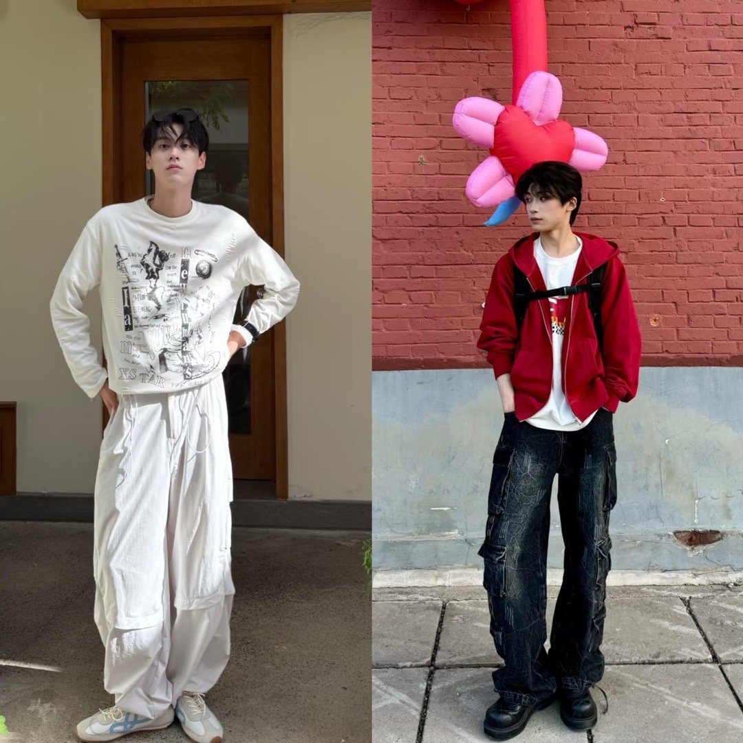 高低肩丁字步，月月老公你记住 ​​​