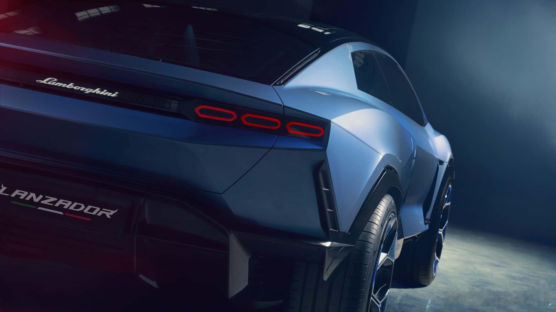 兰博基尼中国马年工作日第一天就直接把Lanzador EV Concept四座纯