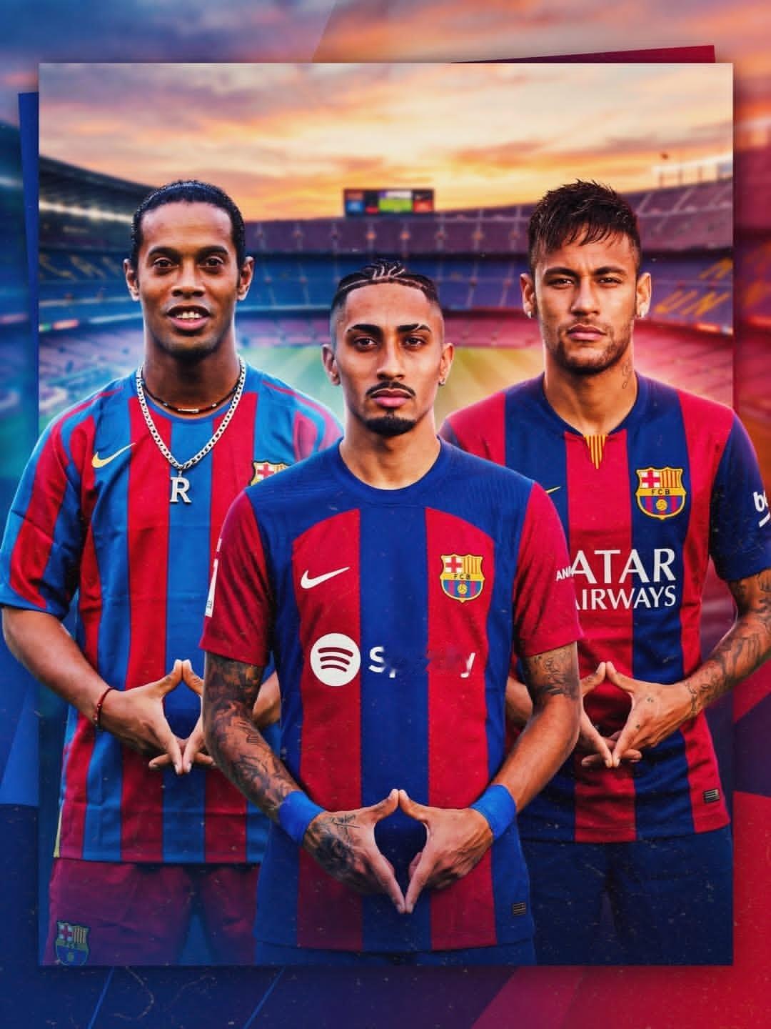 罗纳尔迪尼奥留下的火种继续在燃烧🇧🇷❤️💙布拉格斯拉维亚vs巴萨巴萨欧冠联