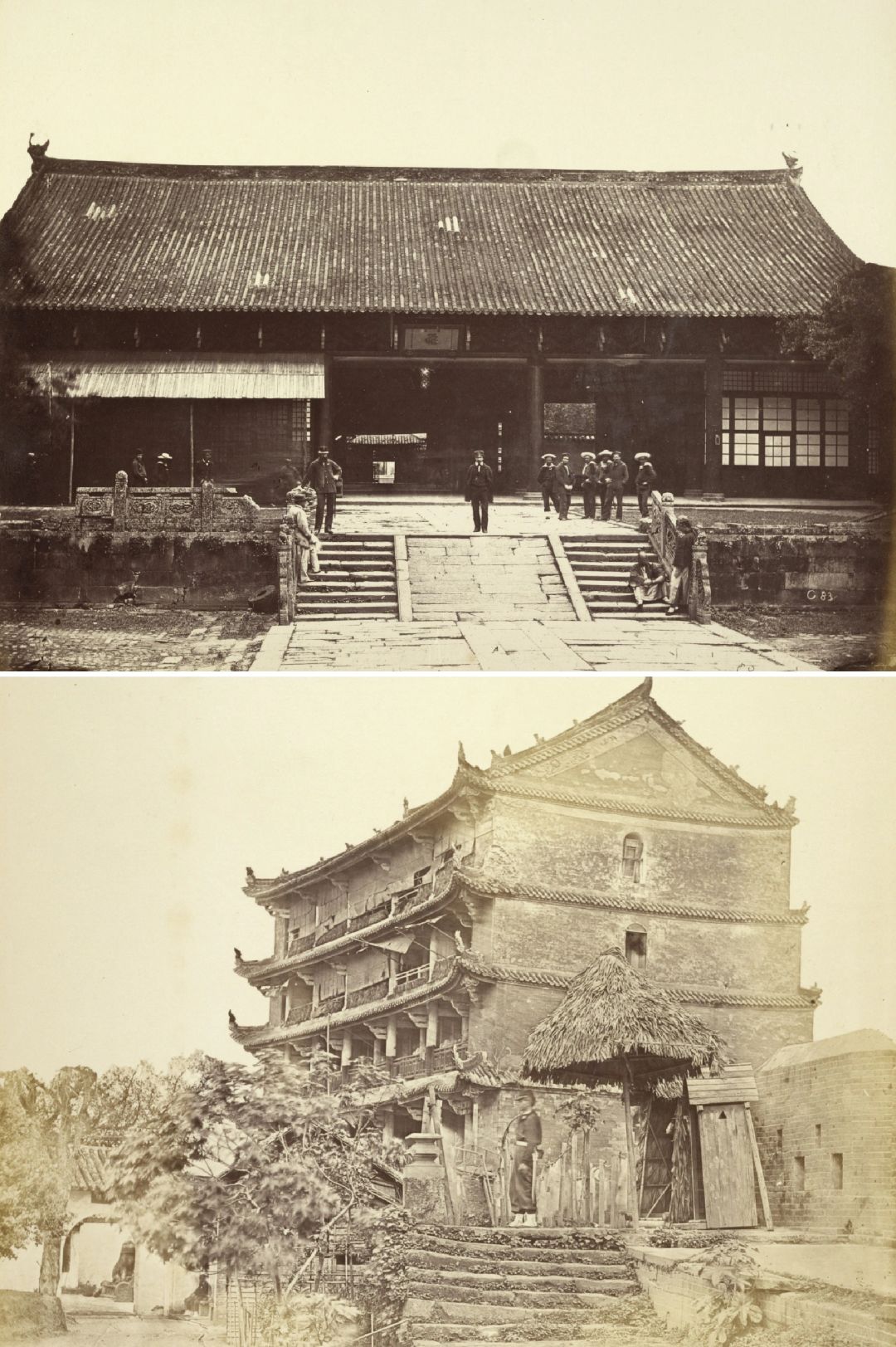 英国人镜头中1860年的广州：衙门与镇海楼