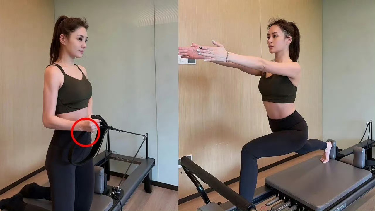 英皇回应阿娇马甲线被质疑P图应该不至于吧好像现在瘦了很多 