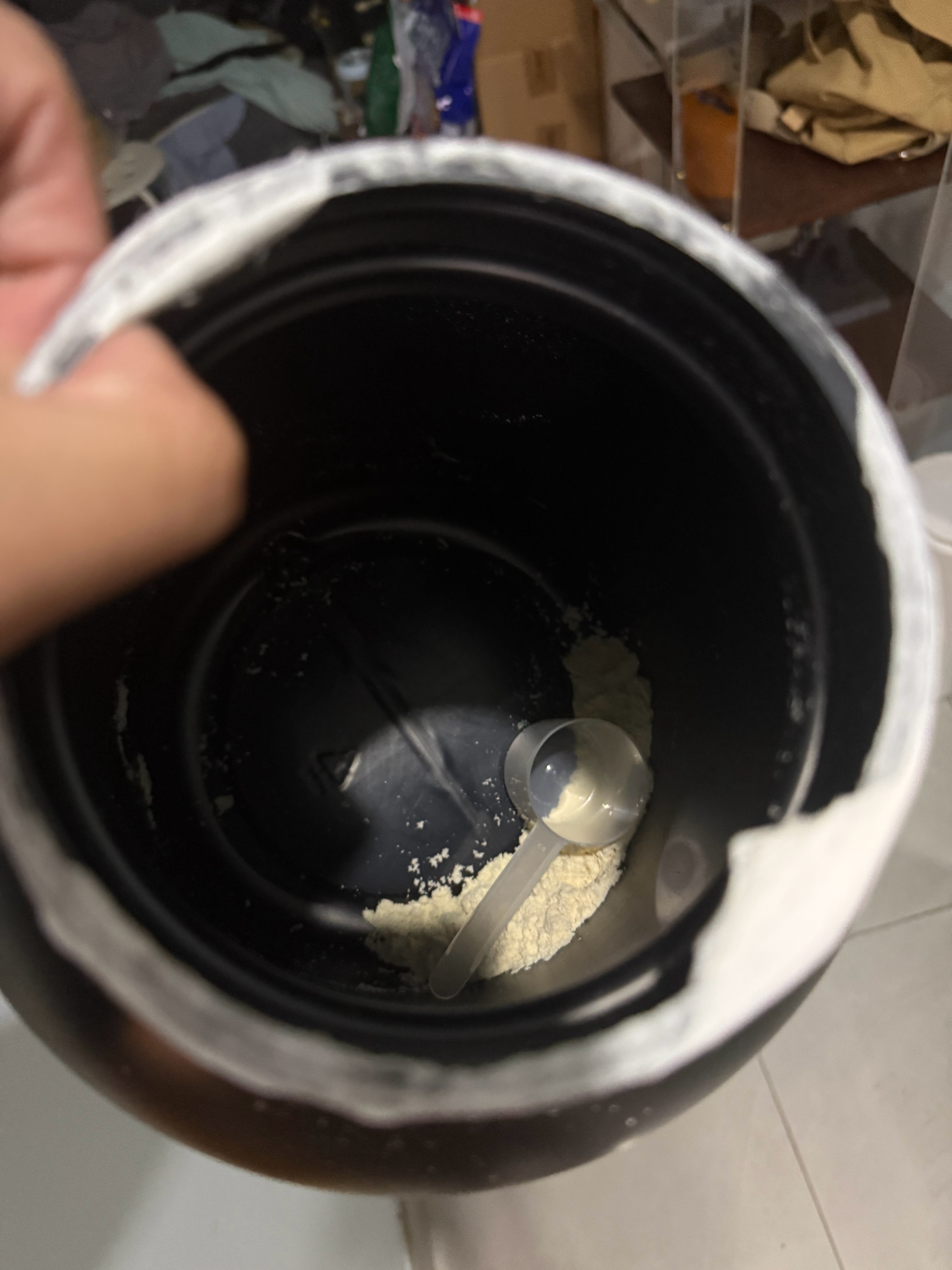 这罐就剩这么点儿了[哆啦A梦害怕]前几天新买了一罐，涨了不少[哆啦A梦害怕]今天