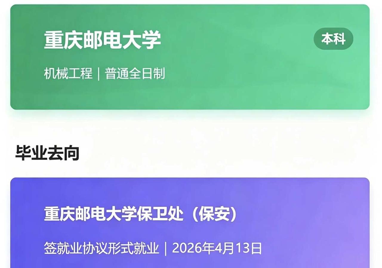 好消息 毕业啦！坏消息
高考加油 录取通知书 重庆邮电大学 高考