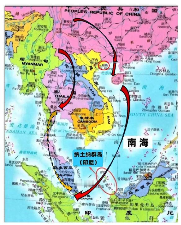 越南，已经主动从中国的经济巨舰上跳船了！很多人只当是广西修了条河，却没意识到，越
