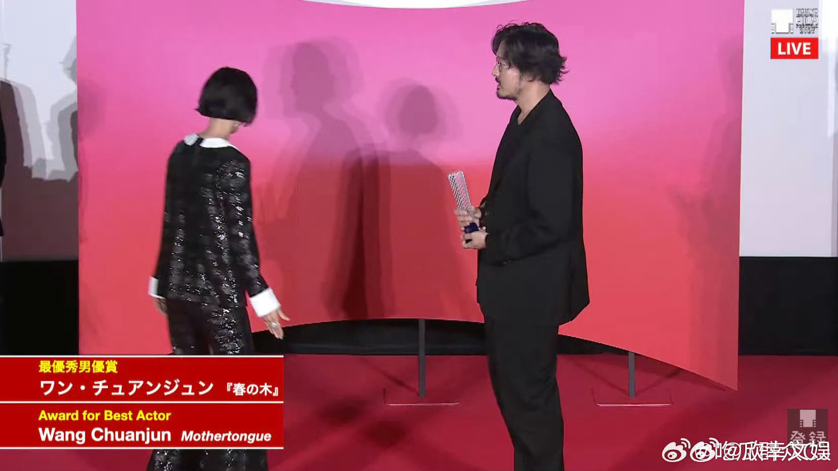 王传君得奖王传君主竞赛单元最佳男演员王传君得奖，哇，[流鼻血][流鼻血] ​​​