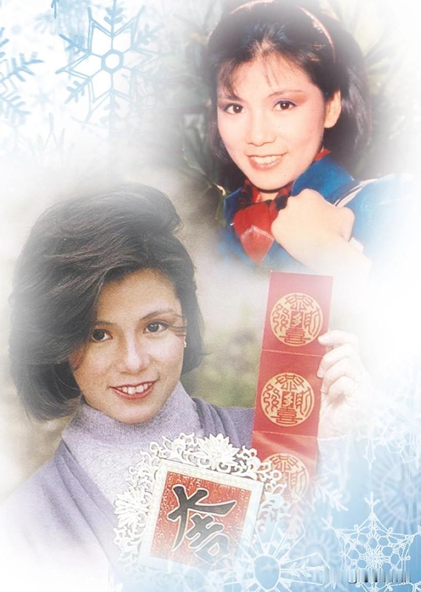 翻到一本翁美玲的老画册🧡上世纪80年代出版的，纸张已经发黄卷边了。

一页一页