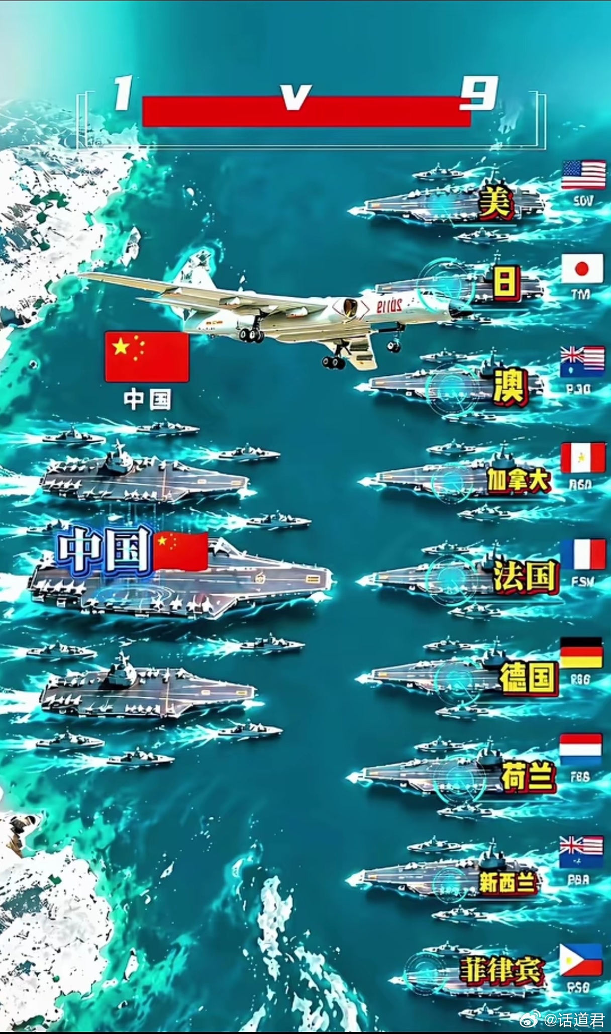 想当年战国七雄争霸，六国合纵打秦国，结果呢？对方看似群狼，实则乌合之众，秦国打得