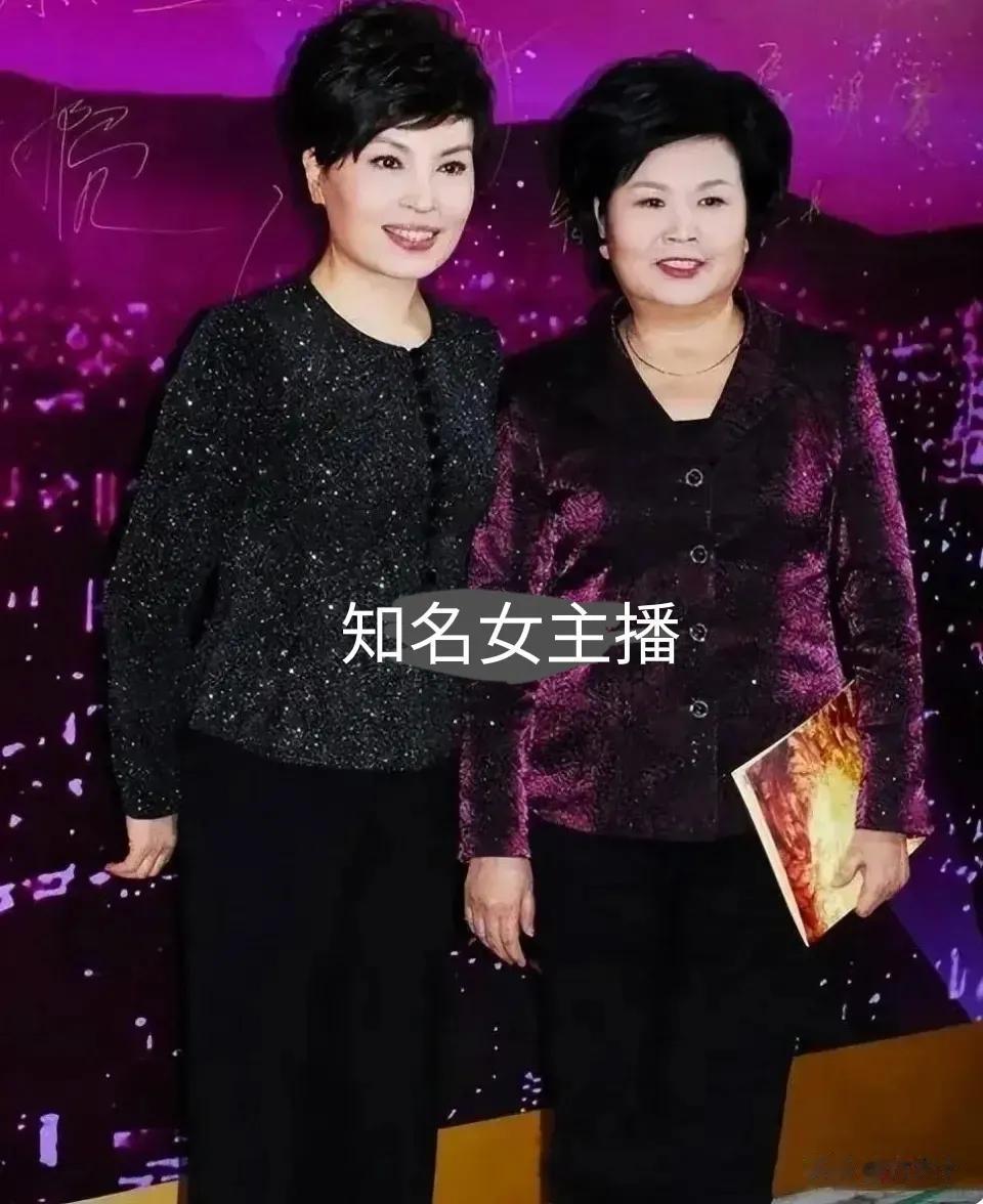 童年最喜欢看的两位新闻联播主持人，两人的主持水平不相上下，两人的功底不相上下，两