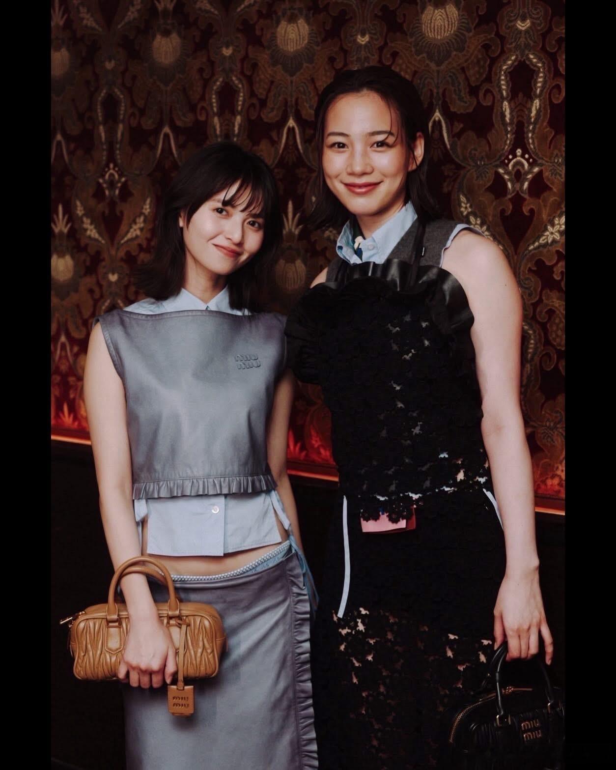 能年玲奈出席Miu Miu活动的一组照片 