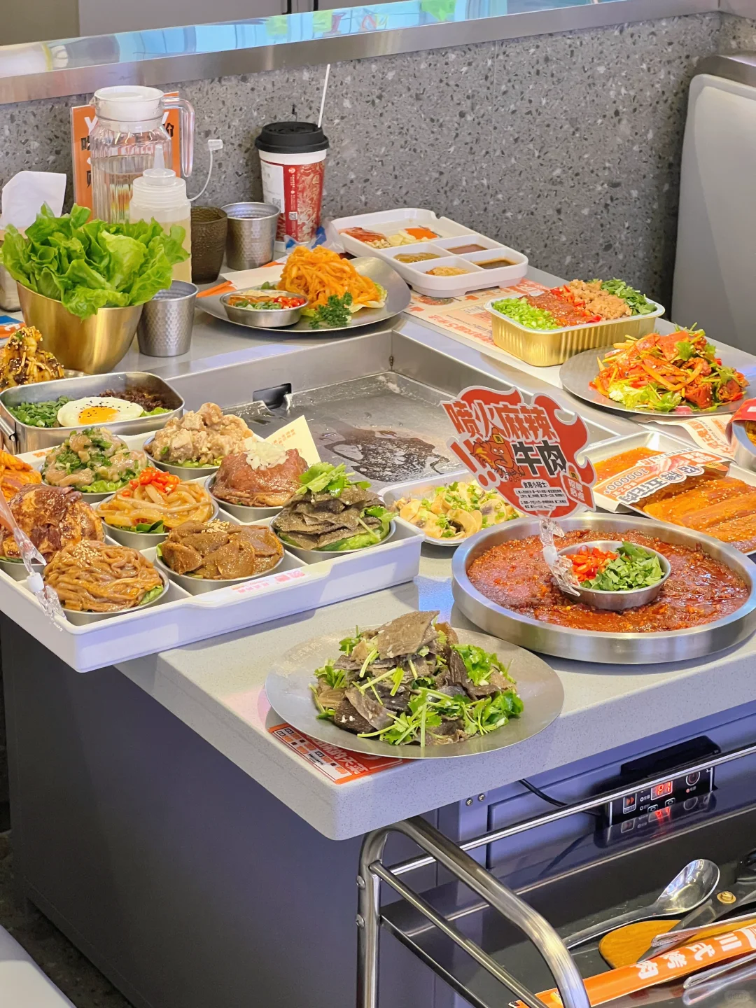 呼市新开的川式烤肉！在海亮！