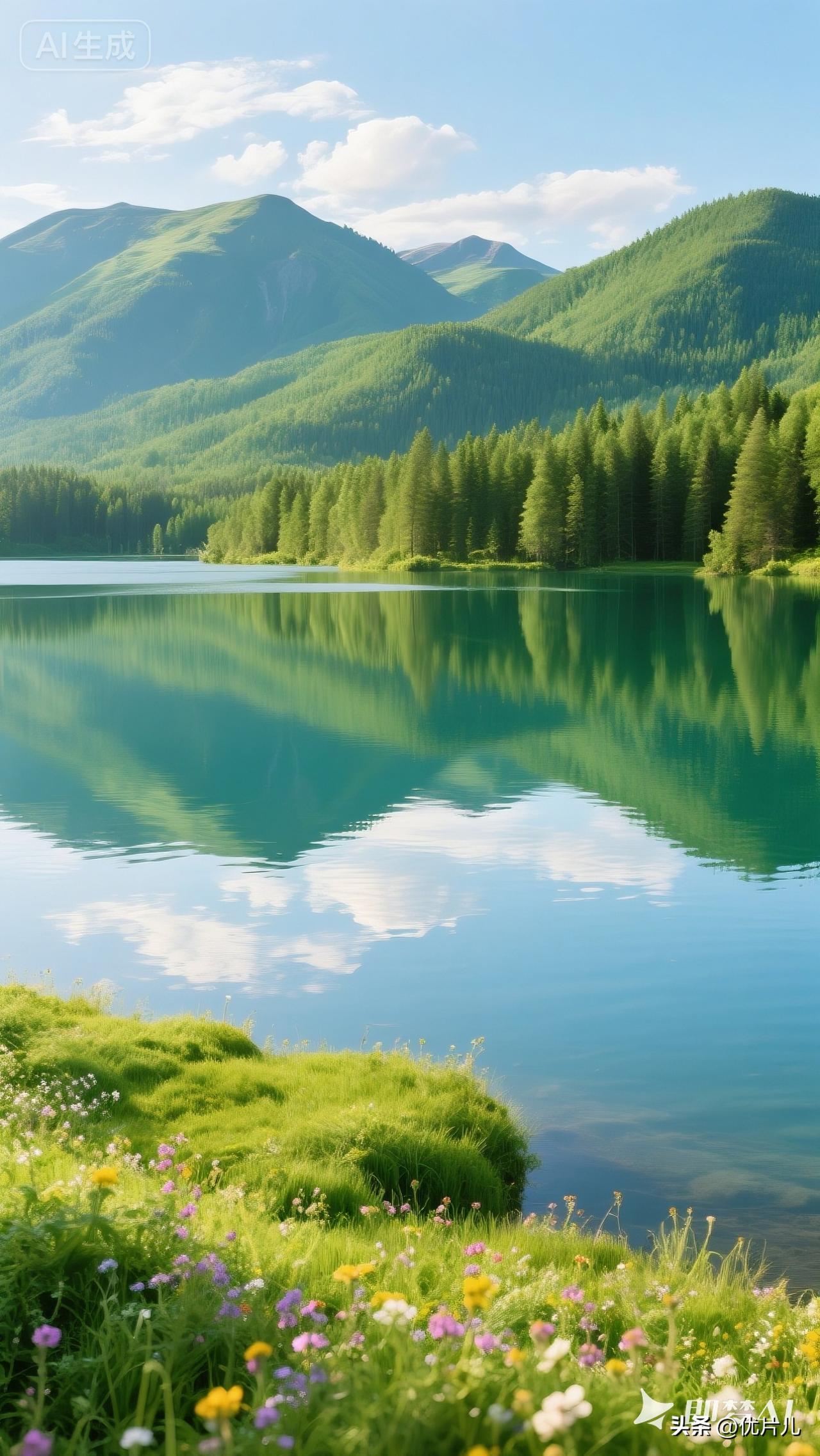 生活需要一些松弛时刻，比如此刻，看山、看水、看自由。