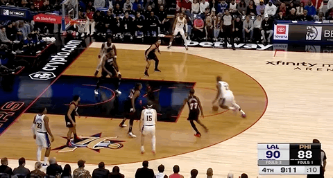 詹姆斯，创造6分！熟悉的感觉回来了～ 