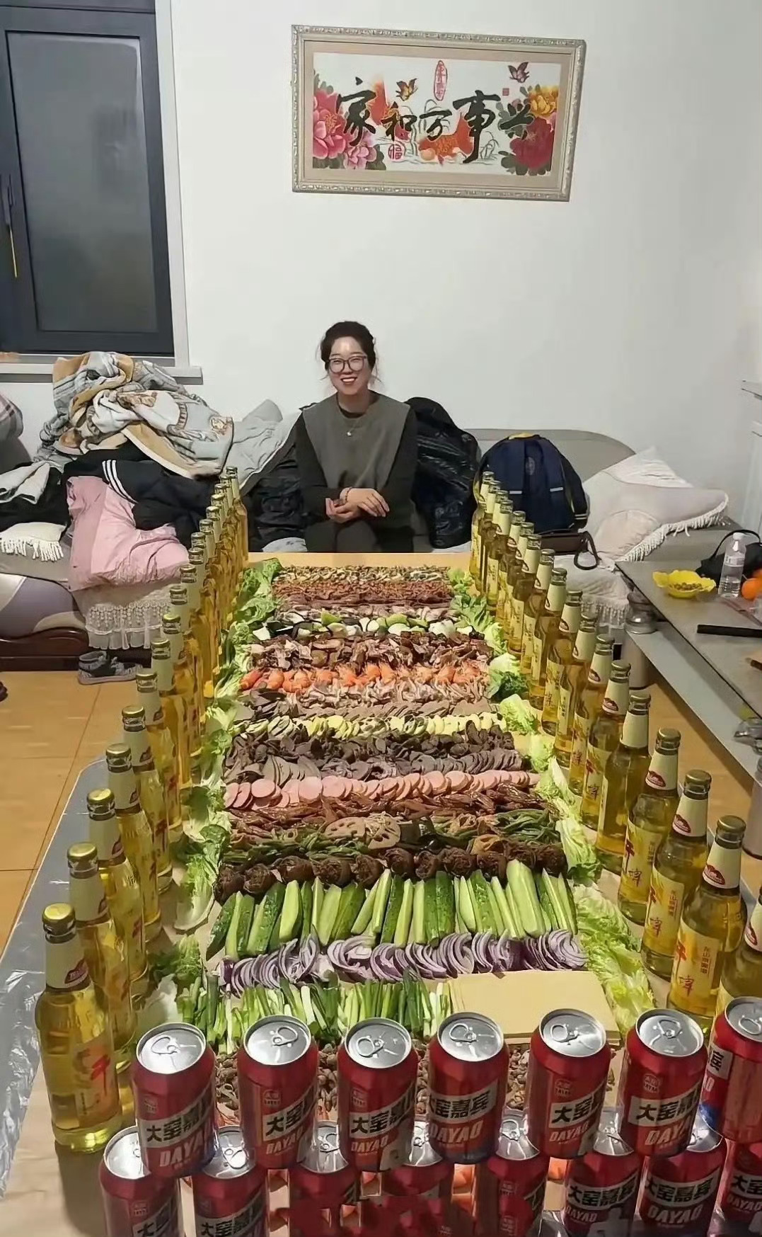 左边是前妻做的 右边现任老婆做的 后悔了！ ​​​