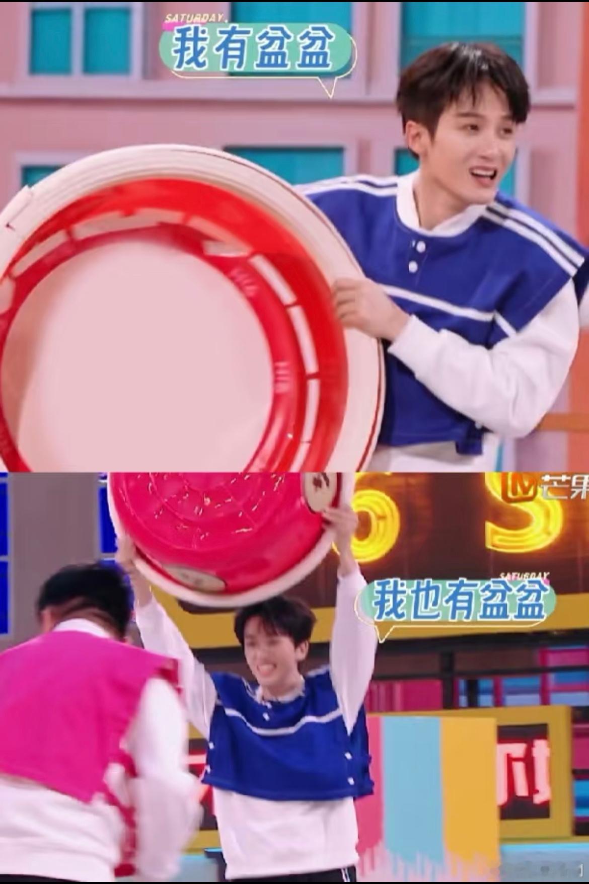 后期应该是把檀健次和黄子弘凡当成小朋友了吧:我有盆盆！ 