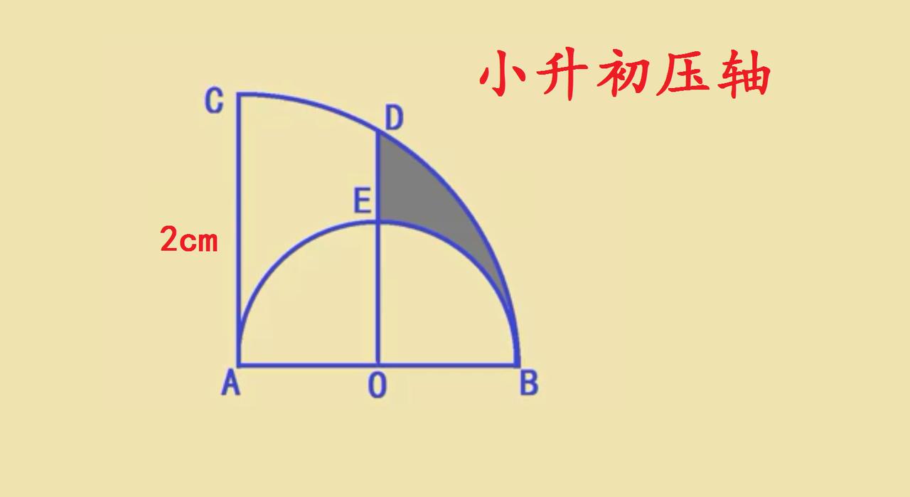 小升初几何压轴题，拼的从来不是计算，是思维！
 
上海这道小升初压轴题，刚拿到手