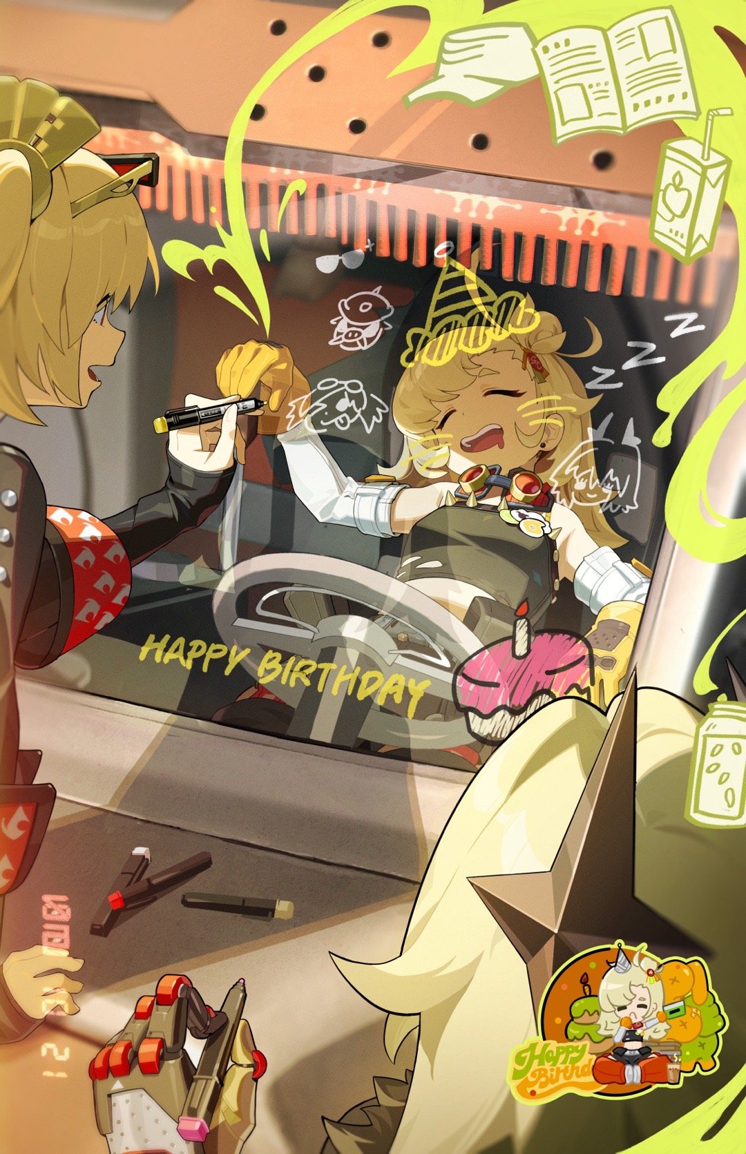 派派生日快乐！#绝区零##绝区零1.2##绝区零[超话]# ​​​
