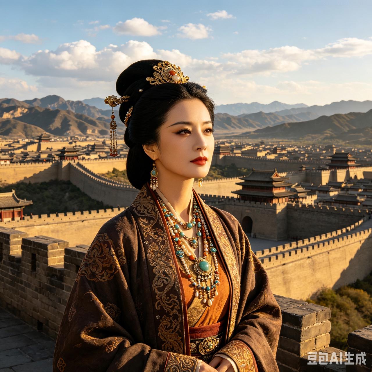 秦始皇的母亲赵姬，在丈夫秦庄襄王死后，不甘寂寞，跟一个叫嫪毐的男人私通。赵姬不仅