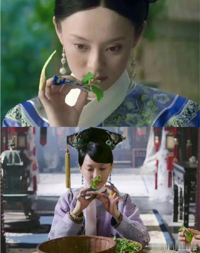 同样是闻薄荷，为什么甄嬛充满了故事感，而如懿就感觉很空洞 