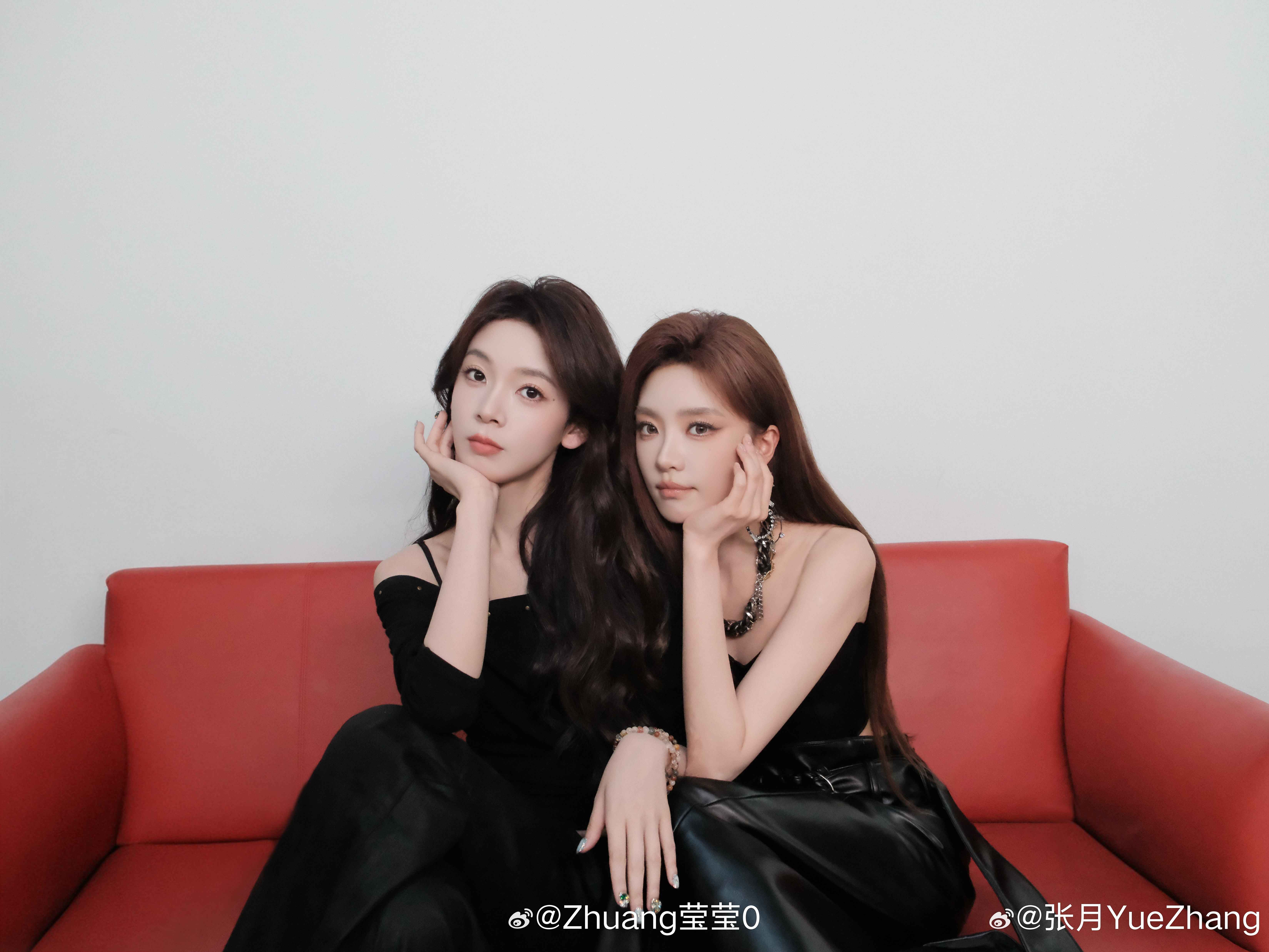 看到张月陈瑶发合照，瑶台月下过年了 