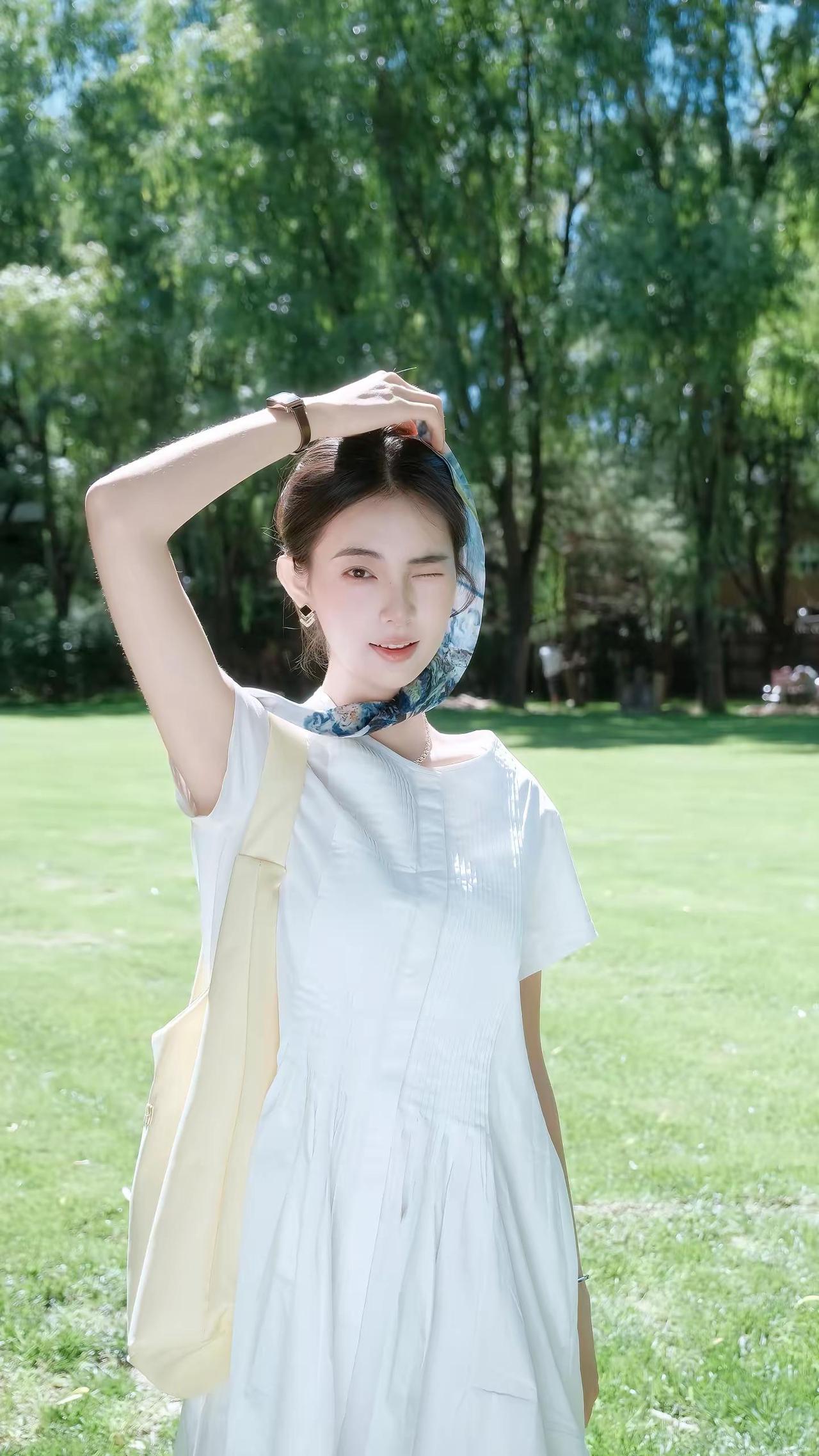 下次还会再见吗～少女感夏日ootd 森系氧气感 森系草坪风 浅交一下我的夏季穿搭