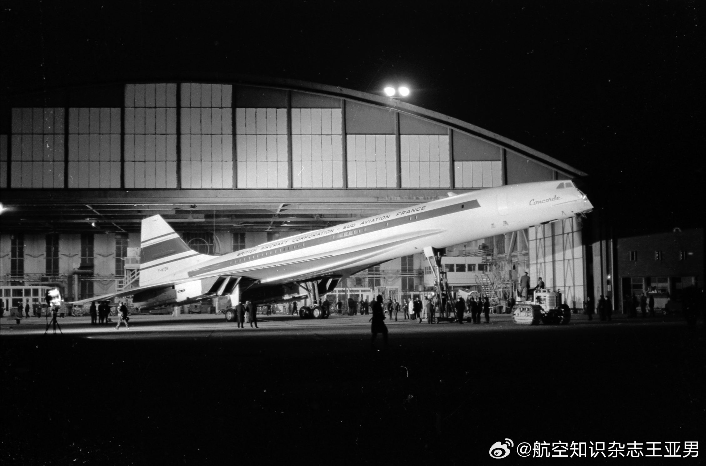 #航空创作计划# 没鼻子“协和”1967年12月3日，英法合作研制的“协和”超音